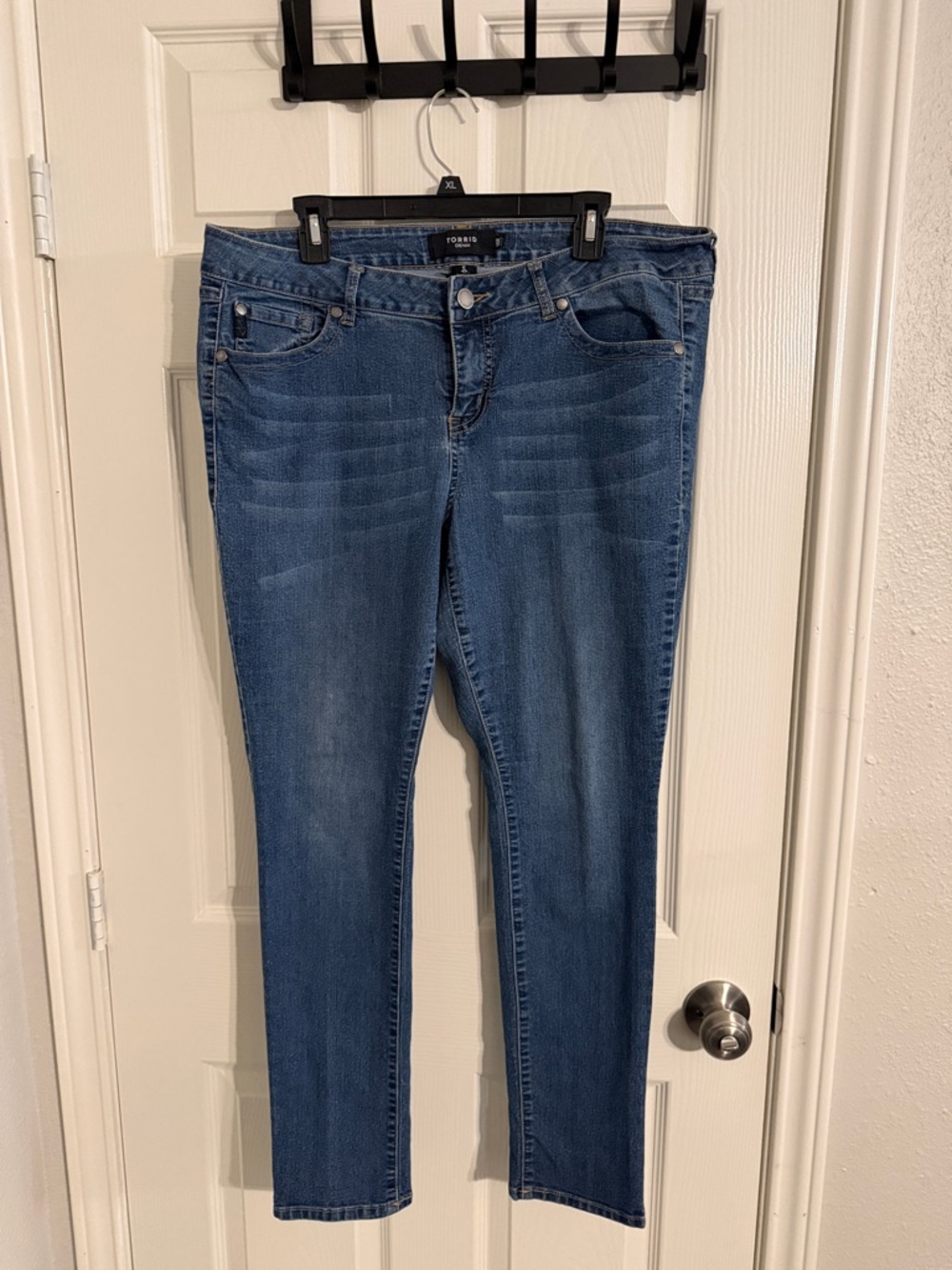 torrid Dark Blue Stretch Skinny Jeans